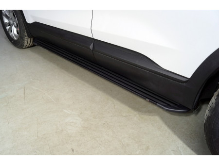 Пороги алюминиевые "Slim Line Black" 1820 мм